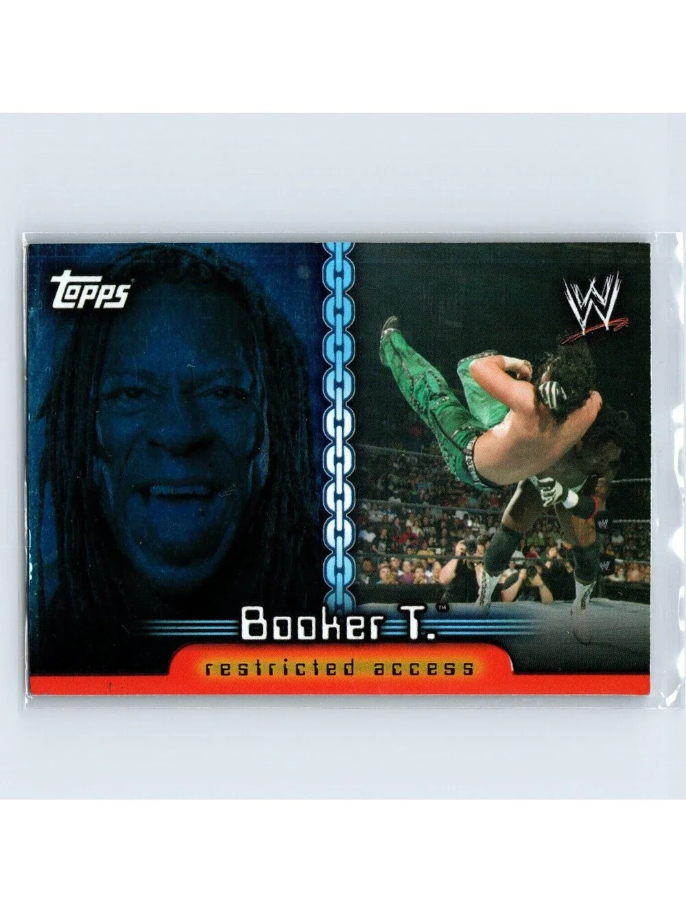 2006 Topps WWE Insider Booker T #C6 Champions Foil